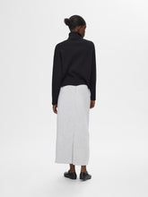 Lade das Bild in den Galerie-Viewer, SLFJAMILA Midi Skirt, light grey melange
