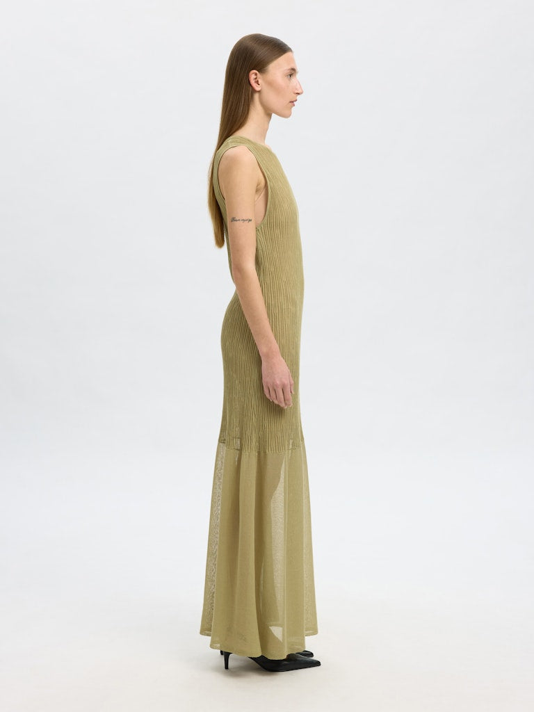 SLFLEA Knit Dress, slate green