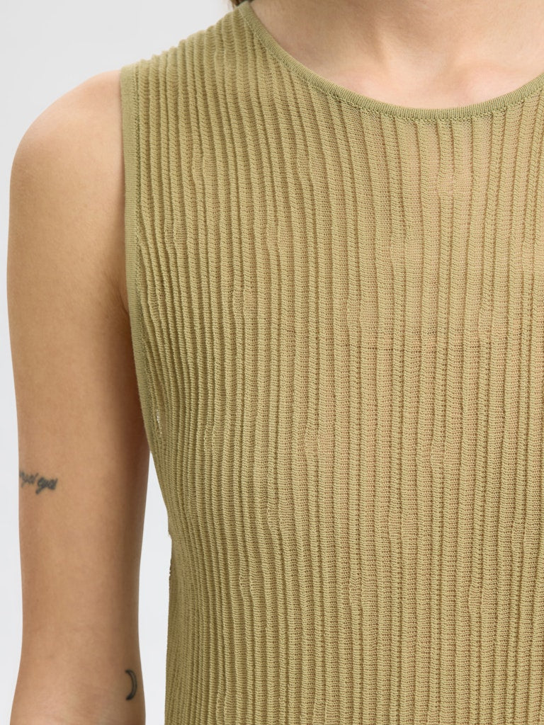 SLFLEA Knit Dress, slate green