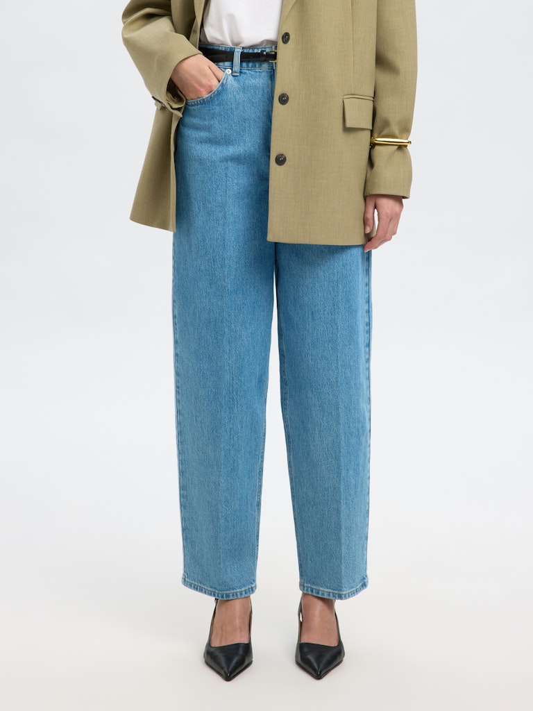 SLFBARREL Liva-Kori Jeans, light blue denim