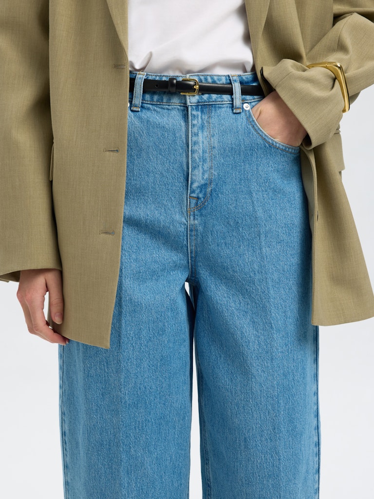 SLFBARREL Liva-Kori Jeans, light blue denim