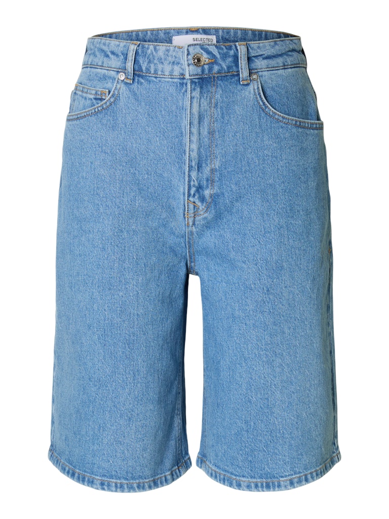 SLFLIVA-KORI Bermuda Denim Shorts, light blue denim