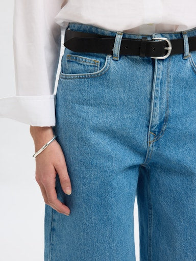 SLFLIVA-KORI Bermuda Denim Shorts, light blue denim