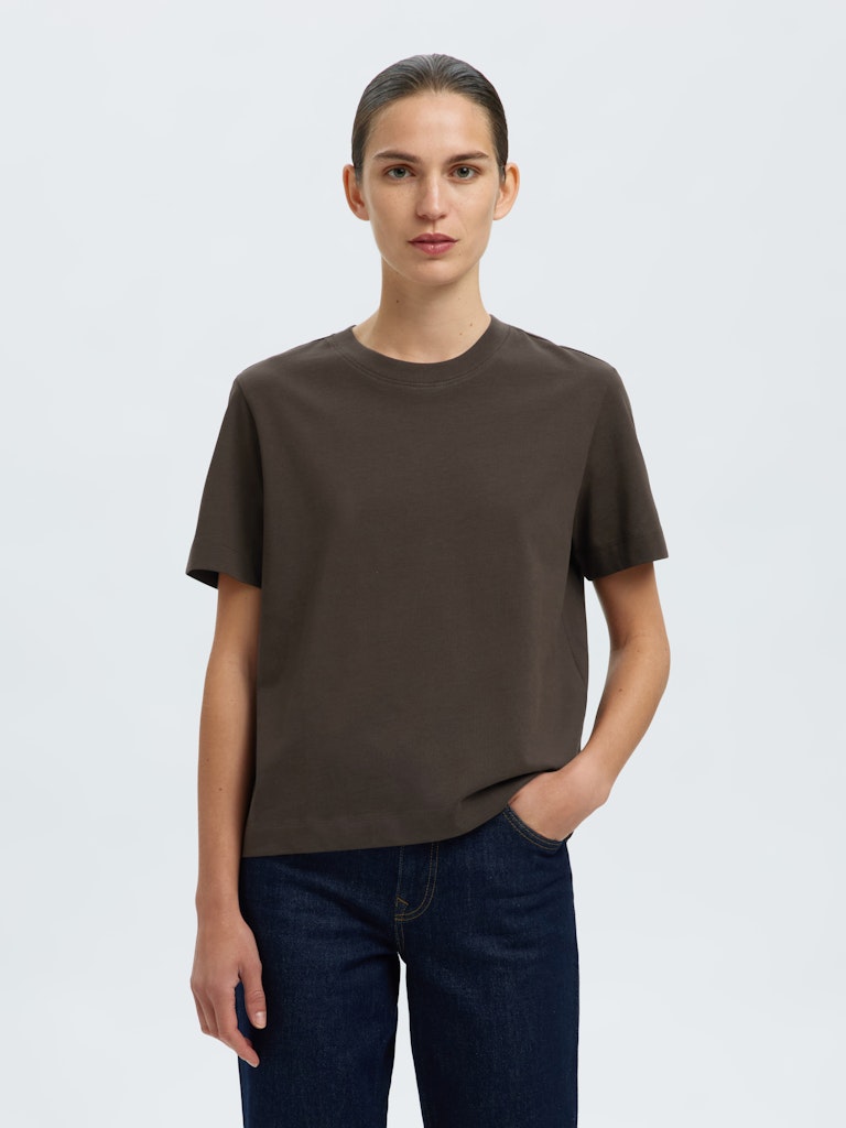 SLFESSENTIAL Boxy Tee, delicioso