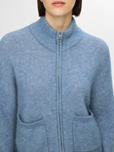 Lade das Bild in den Galerie-Viewer, SLFSIA Knit Zipper Cardigan, Endless Sky  Melange
