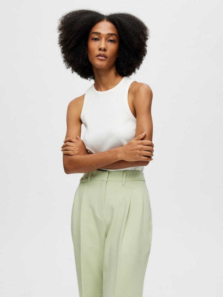 SLFANNA O-Neck Tanktop, snow white