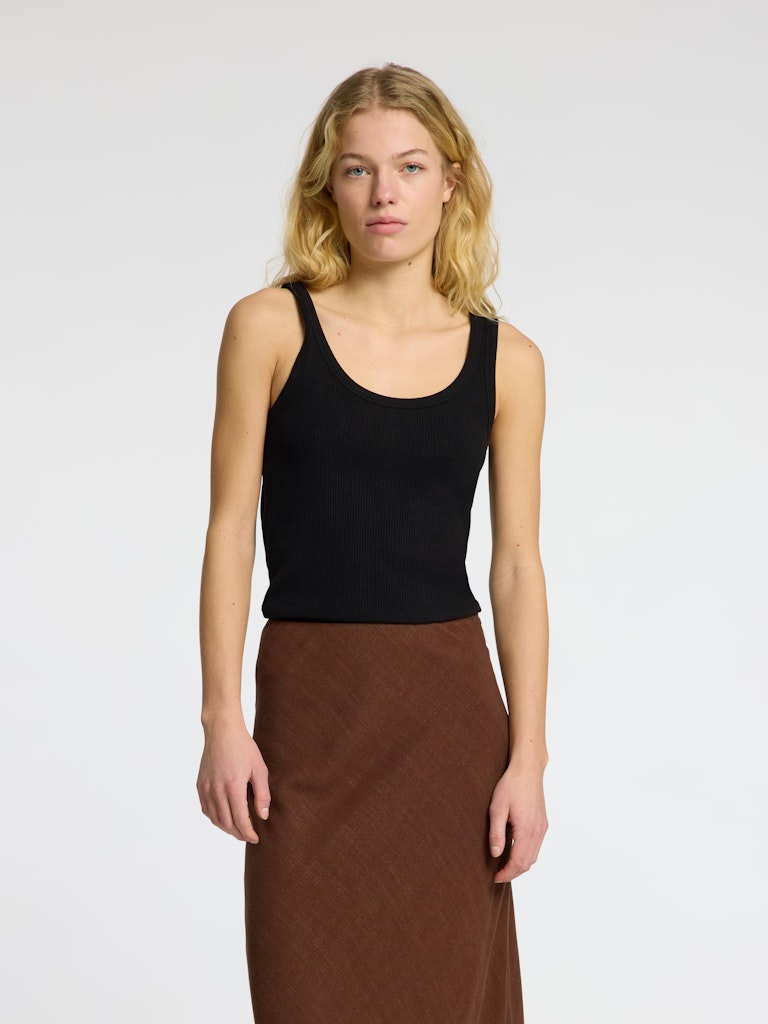 SLWANNA U-Neck Tanktop, black