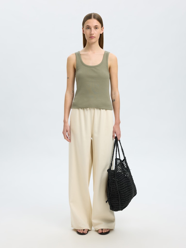 SLFANNA U-Neck Tanktop, vetiver