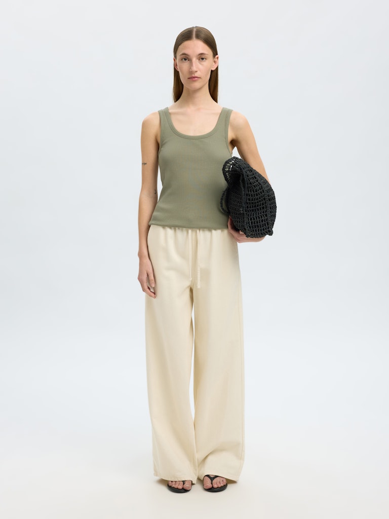 SLFANNA U-Neck Tanktop, vetiver