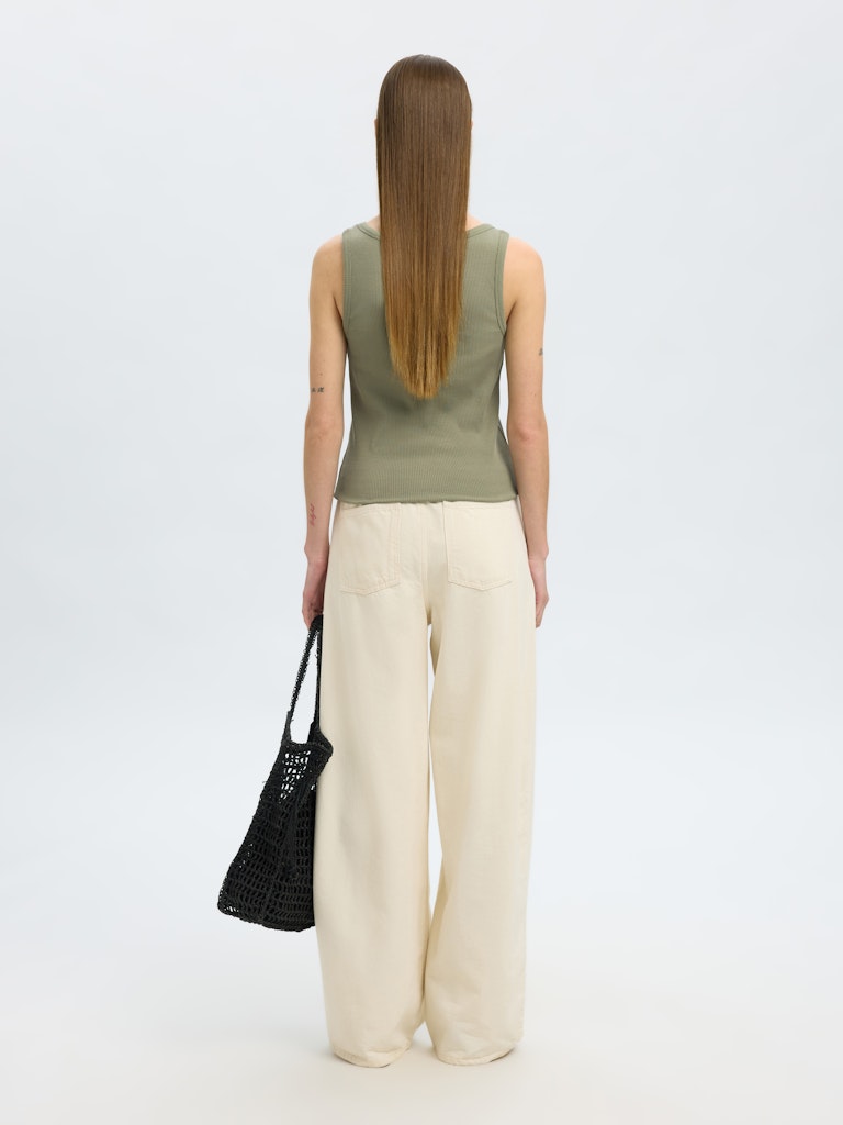 SLFANNA U-Neck Tanktop, vetiver