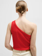 Lade das Bild in den Galerie-Viewer, SLFANNA One Shoulder Top, Flame Scarlet
