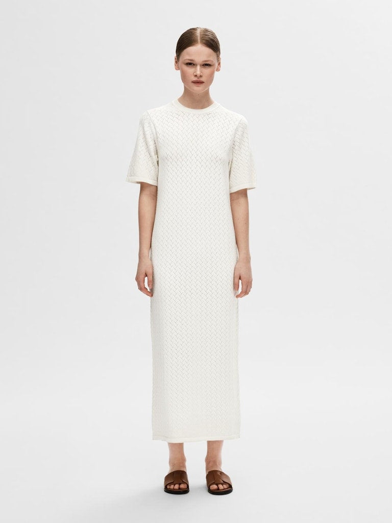 SLFHELENA 2/4 Knit Dress, Birch