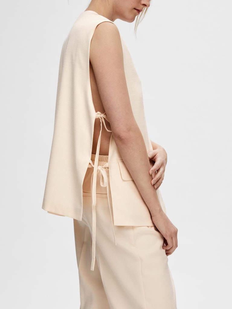 SLFSELFINA Vest, Birch Melange