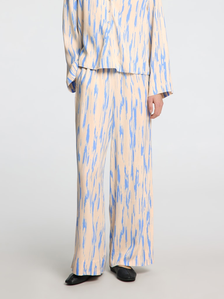 SLFBAELA Wide Pants, Birch AOP