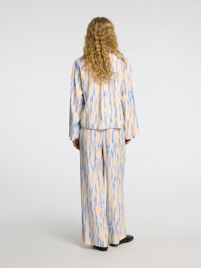 SLFBAELA Wide Pants, Birch AOP