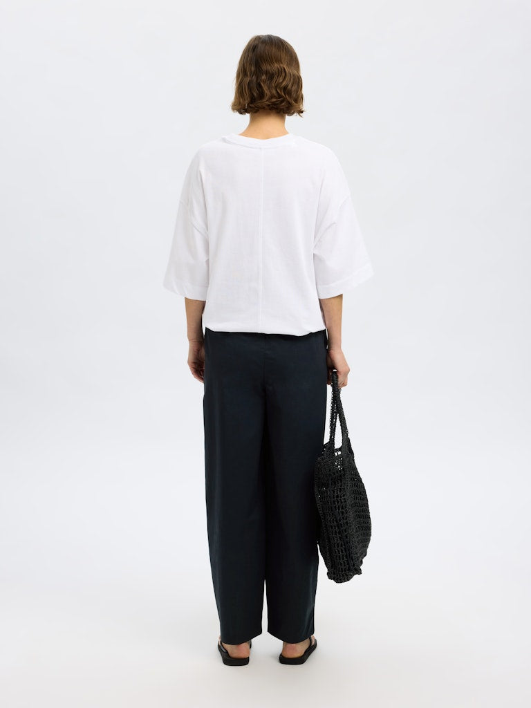 SLFJUMA Loose Barrel Pants, black