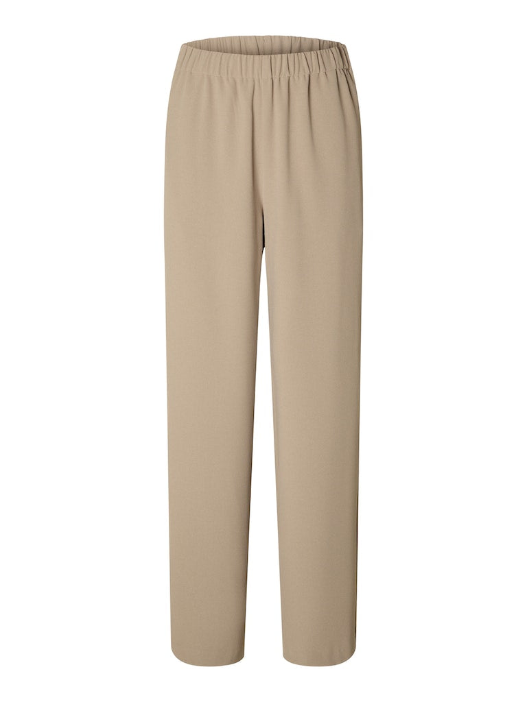 SLFTINNI-RELAXED Wide Pant, greige