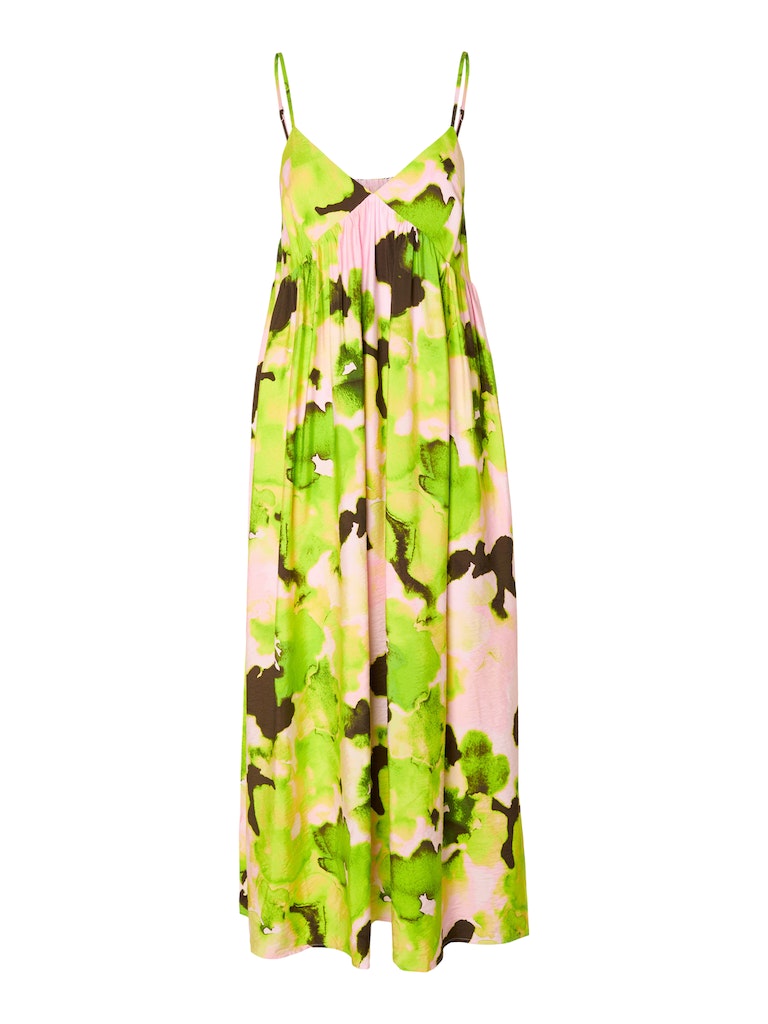 SLFHELINDA Ankle Strap Dress, Lime Green