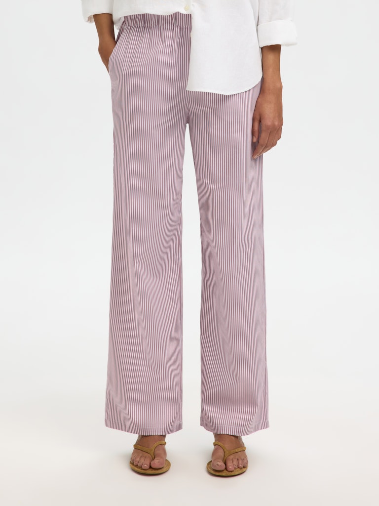 SLFROMIE MW Wide Pant, misty rose