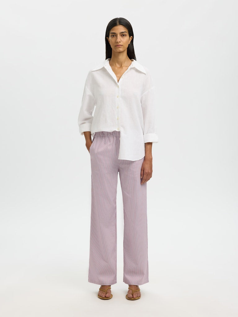 SLFROMIE MW Wide Pant, misty rose
