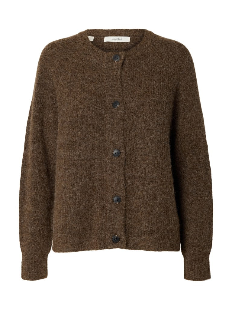 SLWLULU Knit Short Cardigan, dachshund melange