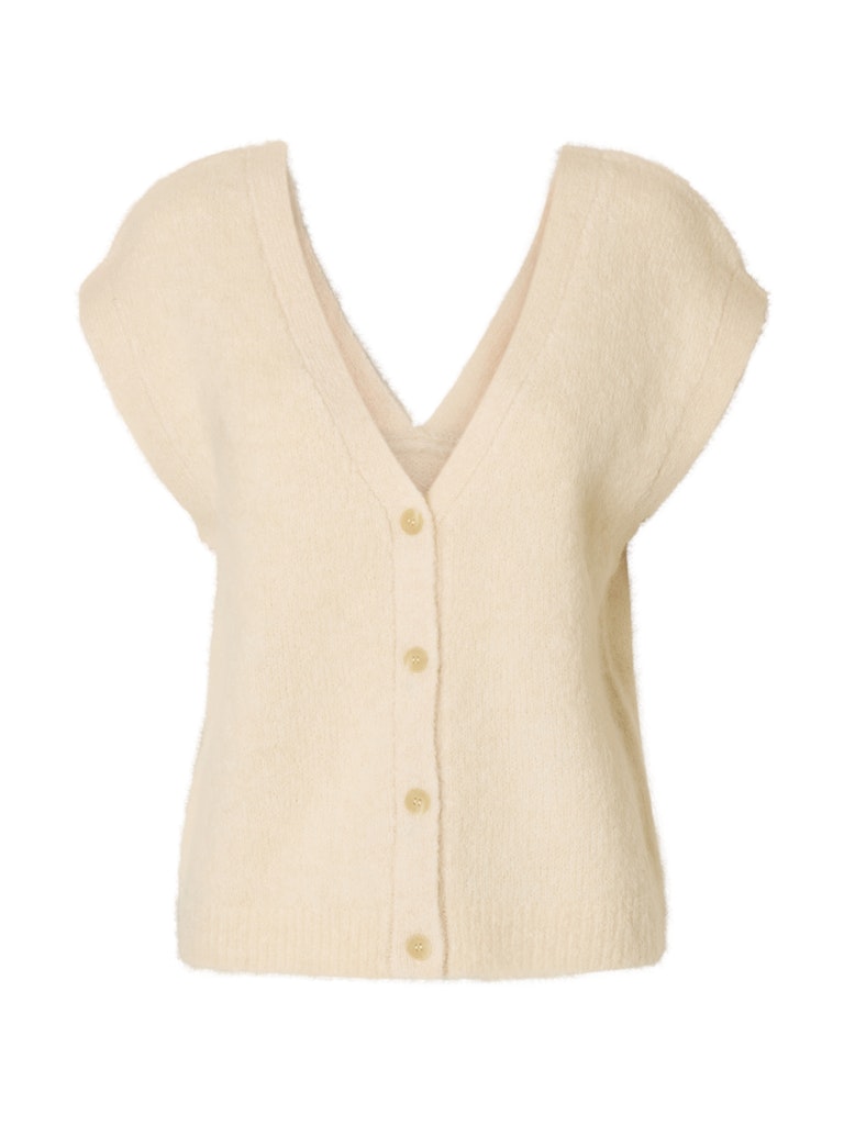 SLFGABELLA Knit Vest, birch