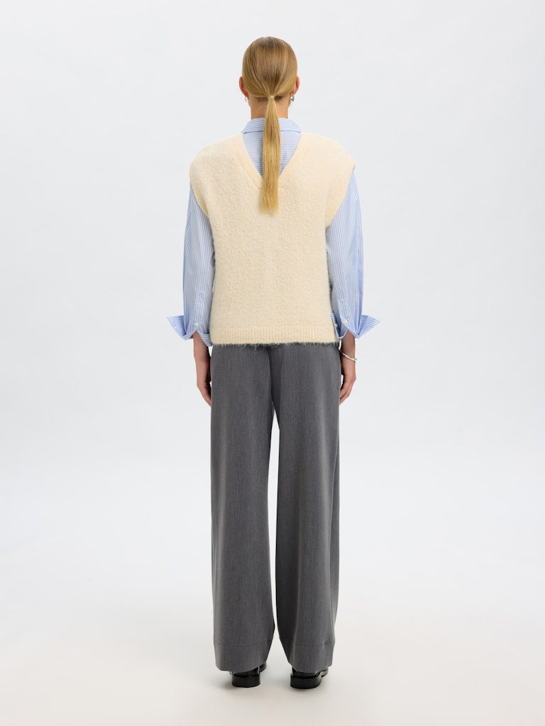 SLFGABELLA Knit Vest, birch