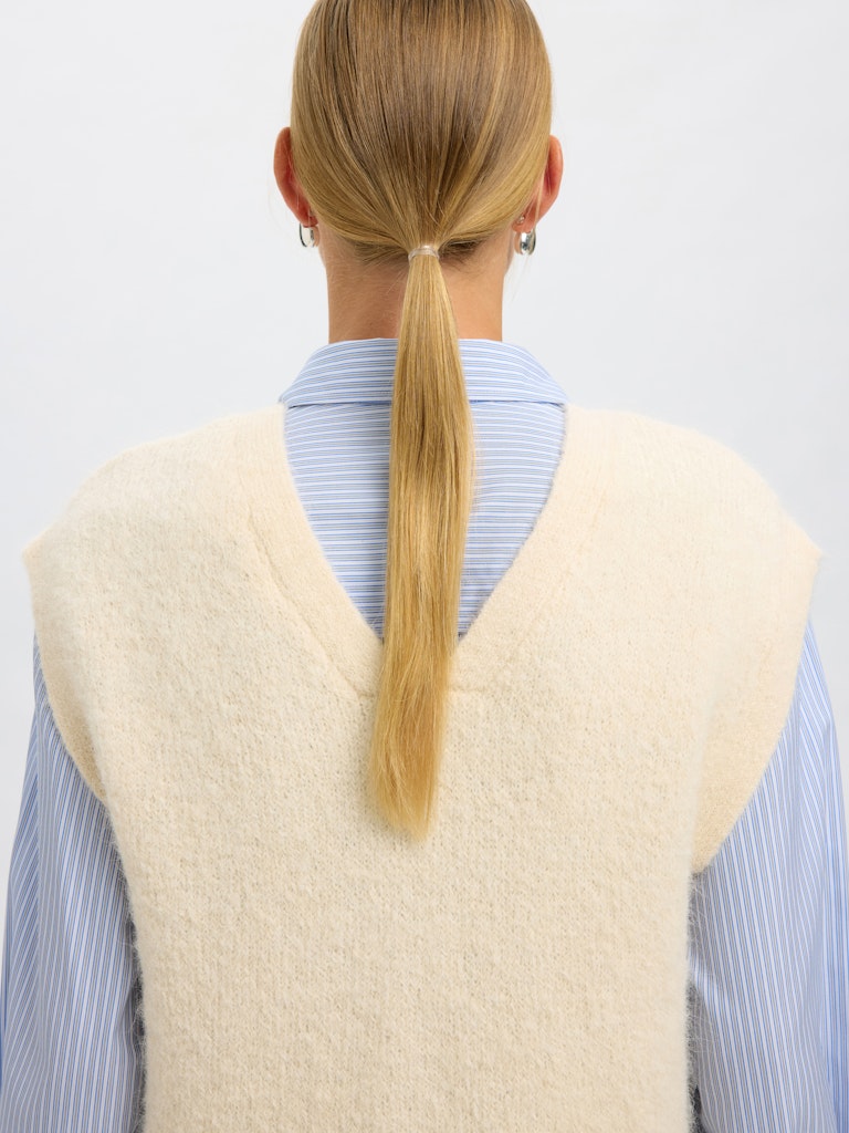 SLFGABELLA Knit Vest, birch