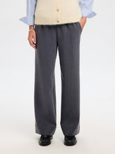 Lade das Bild in den Galerie-Viewer, SLFPATRICIA Wide Pants, dark grey melange
