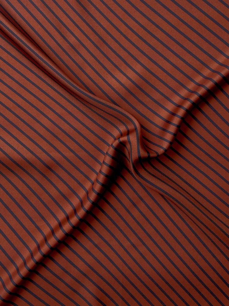 SLWSARA Silk Scarf, Cherry Mahogany