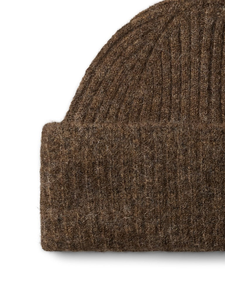 SLWLULU Woll Blend Knit Beanie, Dachshund Melange