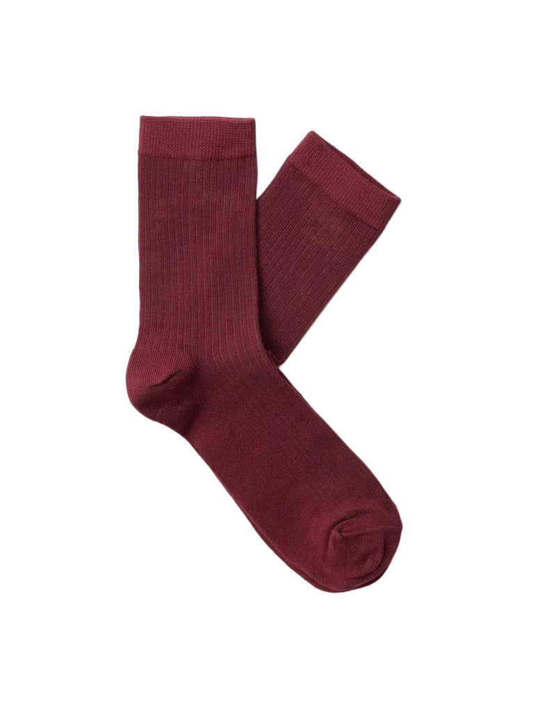 SLWROSE Socks, Tawny Port