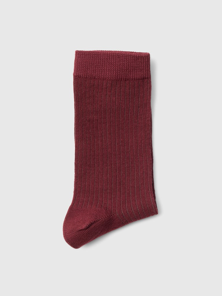 SLWROSE Socks, Tawny Port