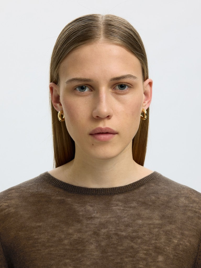 SLWVENDY LS Knit Wool O-Neck, Delicioso