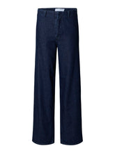 Lade das Bild in den Galerie-Viewer, SLFEXTRA Wide Mella-Bora Jeans, dark blue denim
