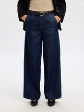 Lade das Bild in den Galerie-Viewer, SLFEXTRA Wide Mella-Bora Jeans, dark blue denim
