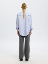 Lade das Bild in den Galerie-Viewer, SLFALLISON Oversize Shirt, cashmere blue
