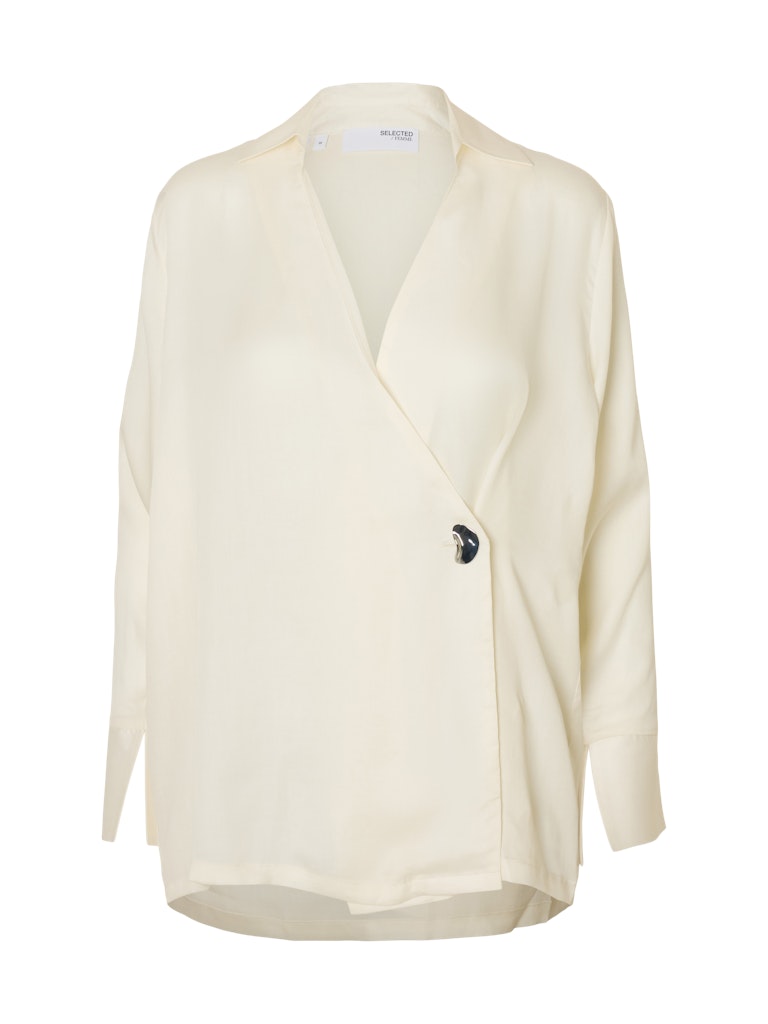 LFJOLLY Wrap Top, gardenia