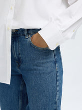 Lade das Bild in den Galerie-Viewer, SLFSLIM Bea-Kori MW Jeans, Medium Blue
