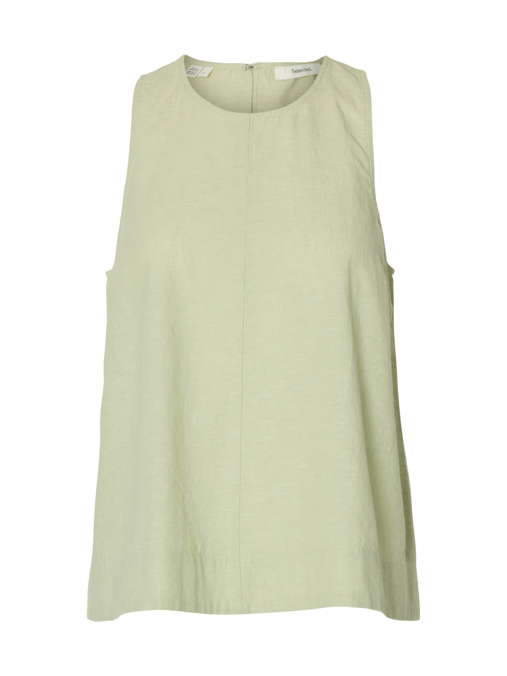 SLFLUISA SL Linen Blend Top, lint