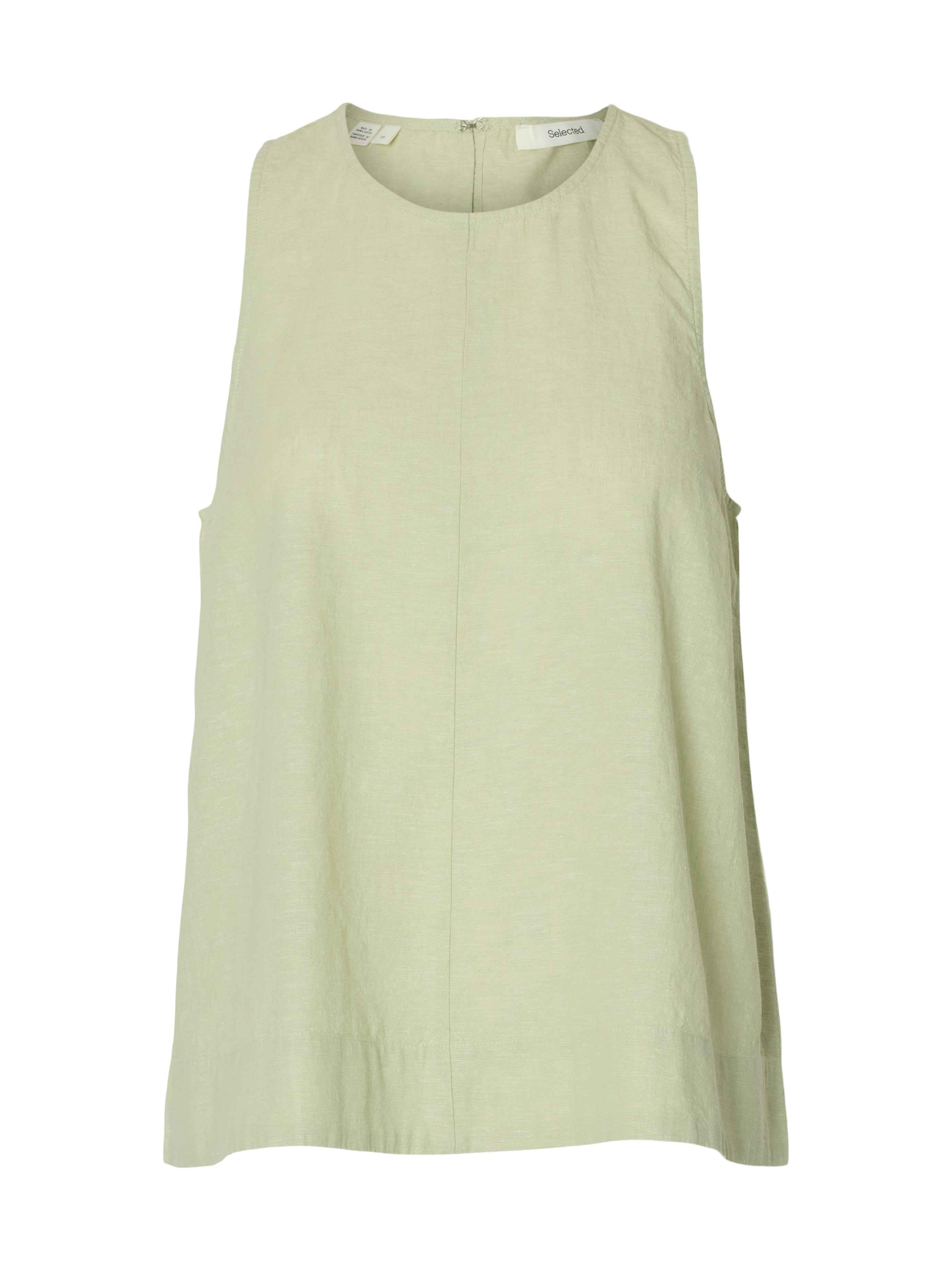 SLFLUISA SL Linen Blend Top, lint