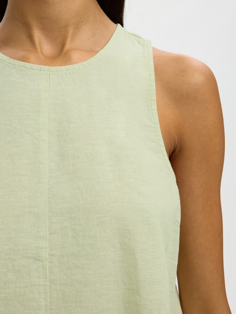 SLFLUISA SL Linen Blend Top, lint