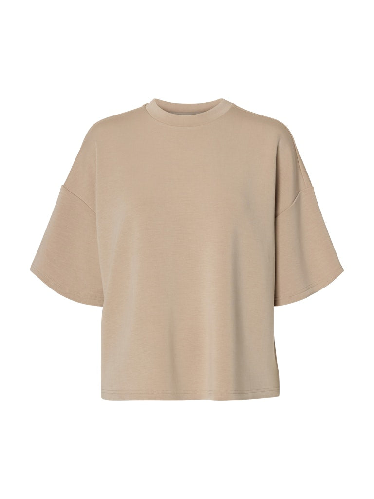 SLWOVERSIZED Tenny Tee, pure cashmere
