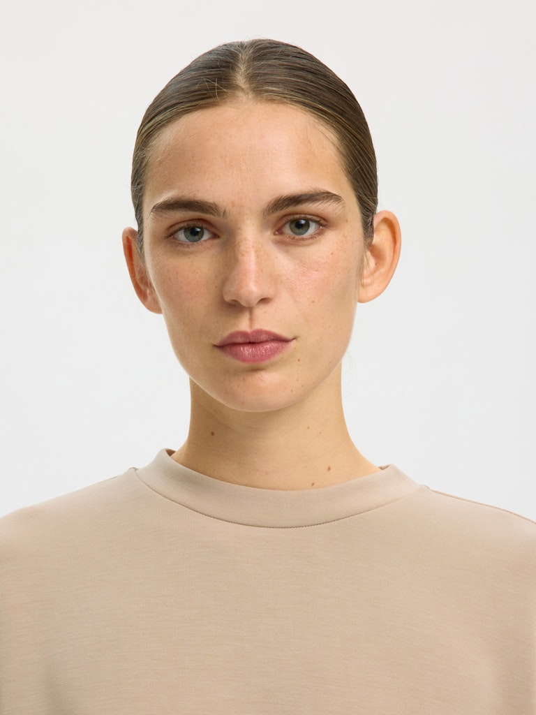 SLWOVERSIZED Tenny Tee, pure cashmere