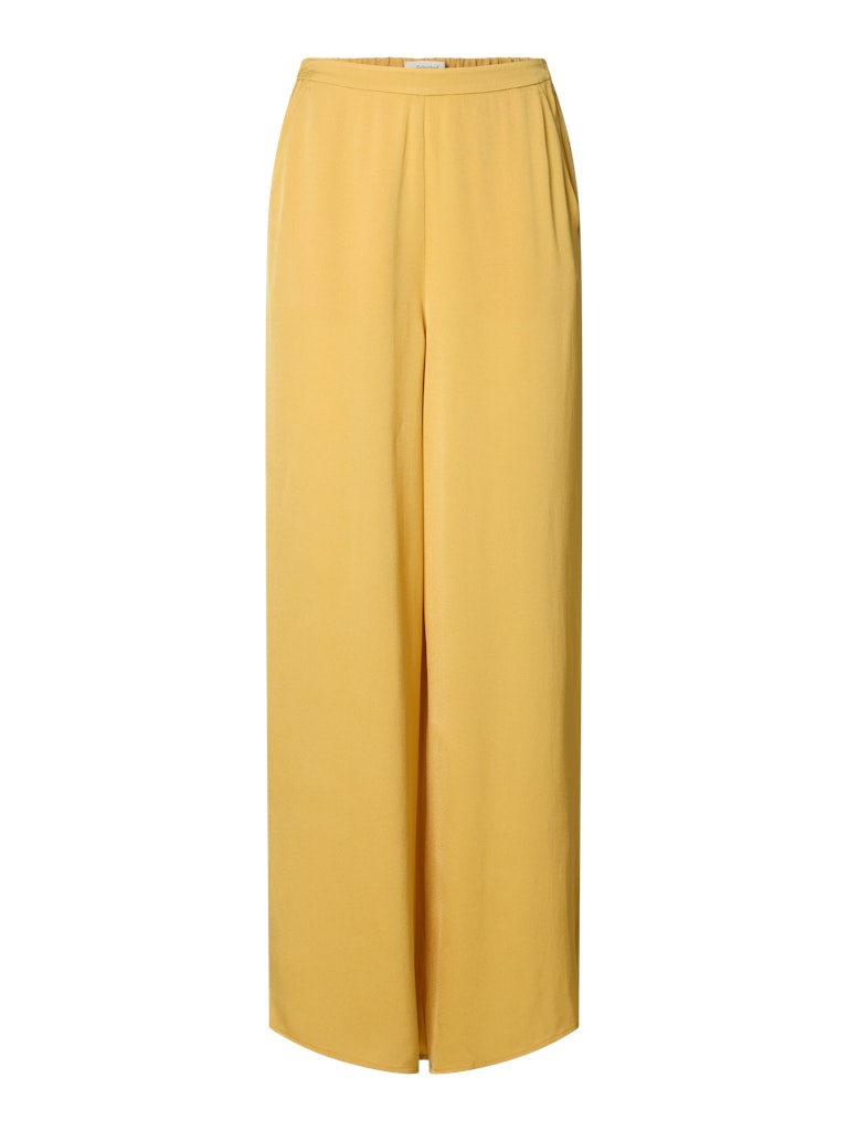 SLFLAURA Slit Pants, ochre