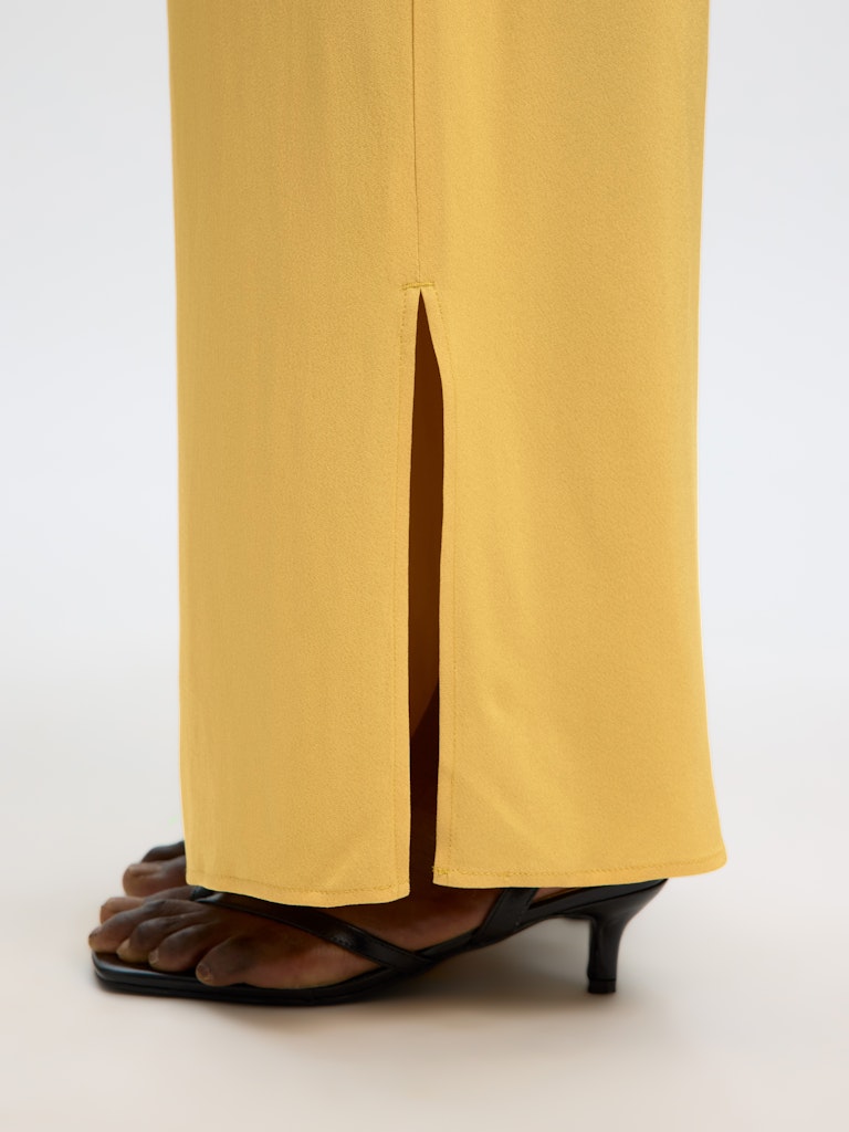 SLFLAURA Slit Pants, ochre
