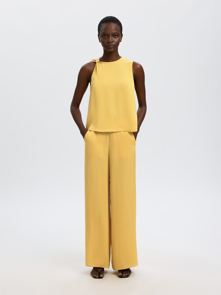 SLFLAURA Trim Top, ochre