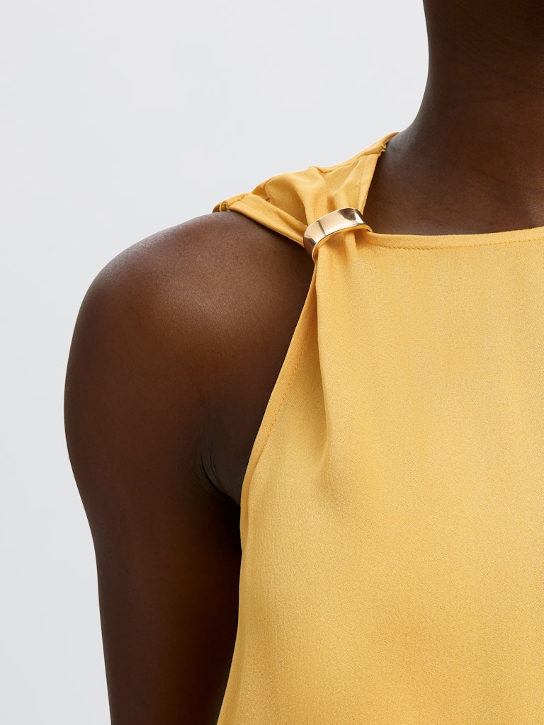 SLFLAURA Trim Top, ochre