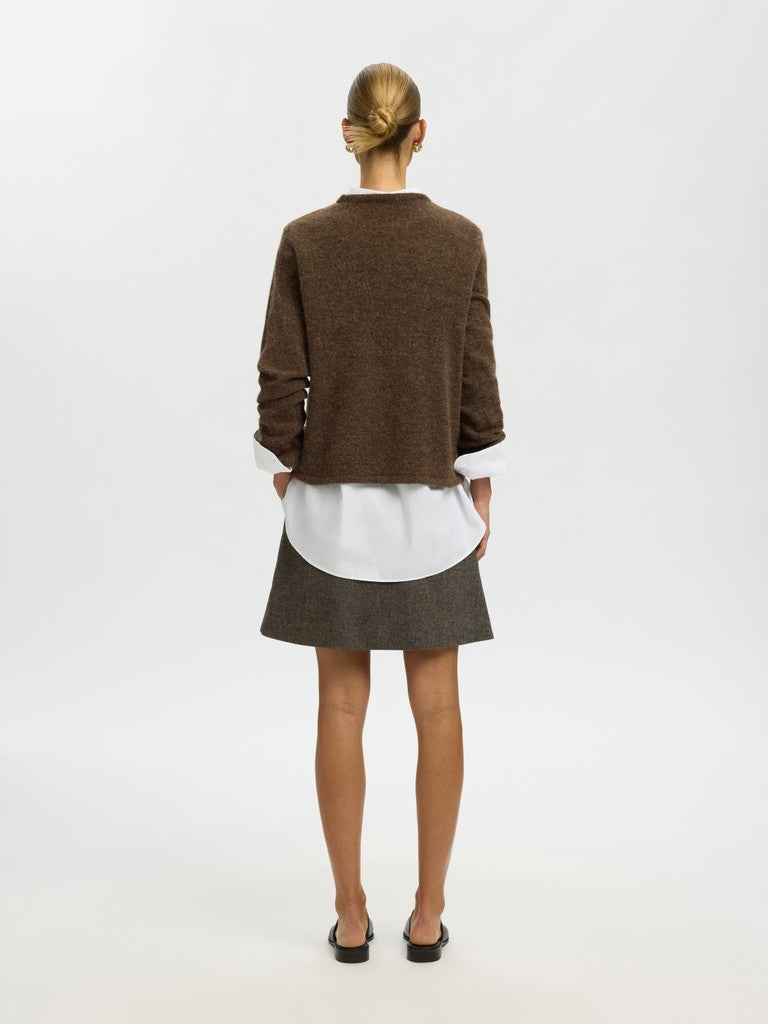 SLWLULU NEW Knit O-Neck Pullover, dachshund melange