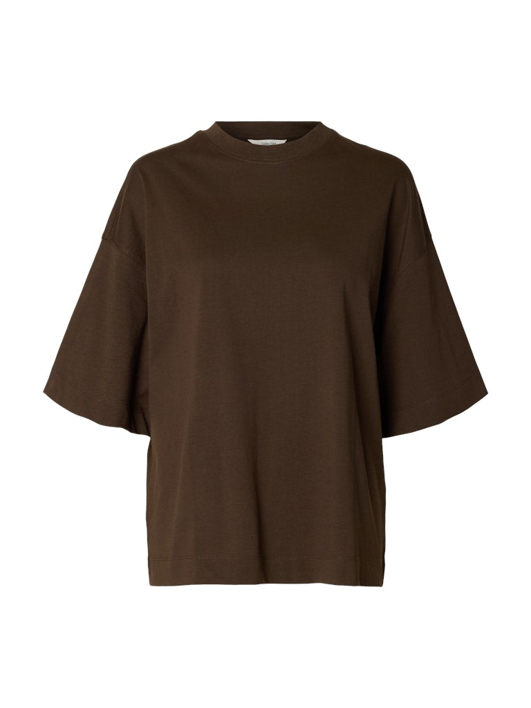 SLFCOLWOMAN 2/4 Oversized Tee, Delicioso